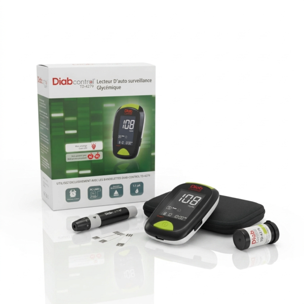 diabcontrol-td-4279-lecteur-glycemie DiabControl TD-4279 Lecteur d’auto-surveillance glycémique