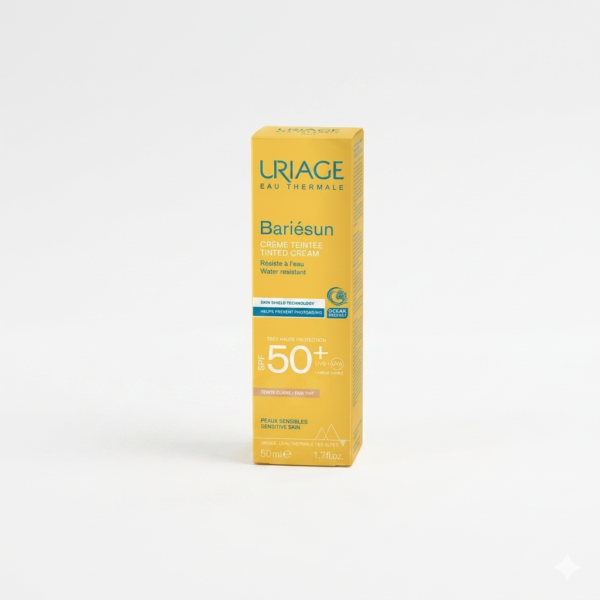 uriage-bariesun-creme-teintee-claire-spf-50-50-ml Uriage Bariésun Crème Teintée Claire SPF 50+ 50 ml