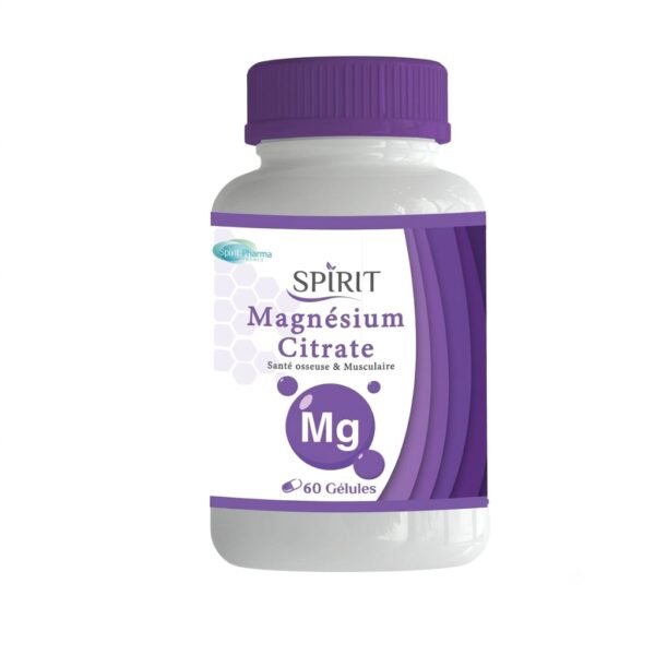 spirit-magnesium-citrate-60-gelules SPIRIT Magnésium Citrate – 60 gélules