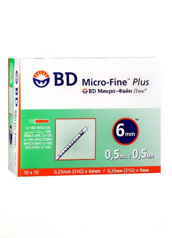 bd-micro-fine-plus-seringues-insuline-05ml-31g-6mm-100 BD Micro-Fine Plus – Seringues à insuline